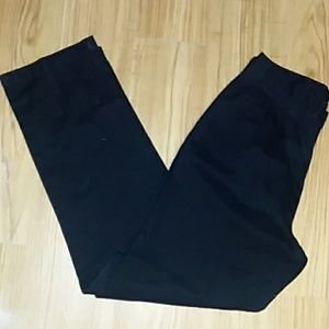 Black dress pants.